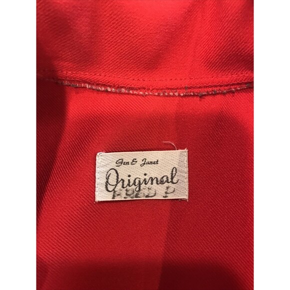 Original Vintage clothing, Western Red Metal Button men's shirt L/XL - Picture 2 of 12